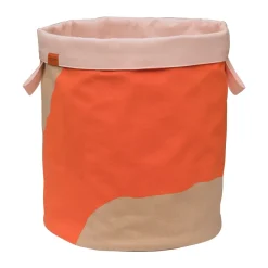 Mette Ditmer Nova Arte wasmand 40x40x50 cm, Latte-orange< Wasmanden