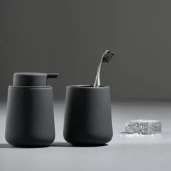 Zone Denmark Nova One tandenborstelbeker, black (zwart)< Tandenborstelhouders