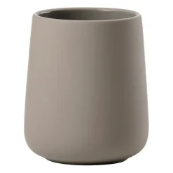Zone Denmark Nova One tandenborstelbeker, Taupe< Tandenborstelhouders