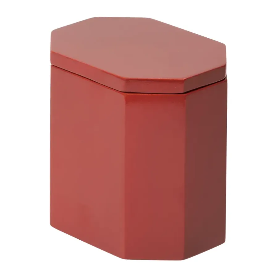 Ferm Living Nova opbergbox 7,5x10 cm, Picante Red< Dozen & Boxen