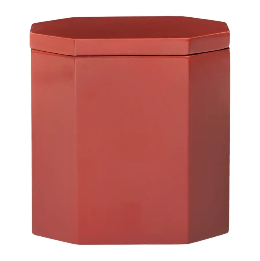Ferm Living Nova opbergbox 7,5x10 cm, Picante Red< Dozen & Boxen