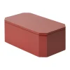 Ferm Living Nova opbergdoos 15x25 cm, Picante Red< Dozen & Boxen