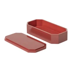 Ferm Living Nova opbergdoos 10x20 cm, Picante Red< Dozen & Boxen