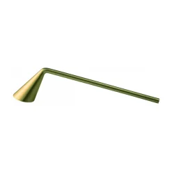 Blomus NOX kaarsendover 23 cm, Brass< Kaarsenaccessoires