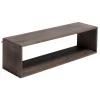 MUUBS Oaks 70 open wandmeubel, Gerookt eikenhout< Planken & Planksystemen