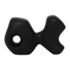 URBAN NATURE CULTURE Object Noggin vis sculptuur, Matt black< Decoratieve Accessoires