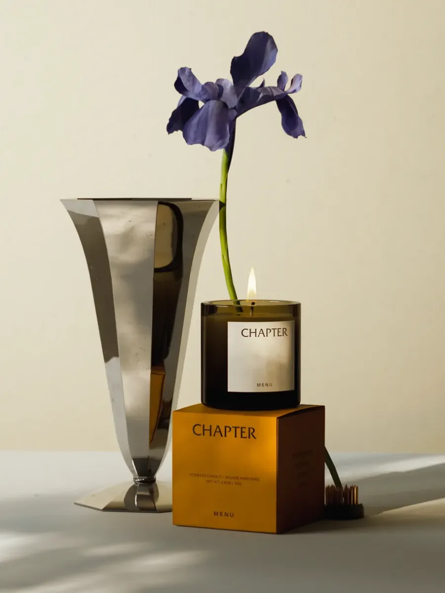 Audo Copenhagen Olfacte geurkaars Chapter, 79 g< Geurkaarsen & Aroma Diffusers