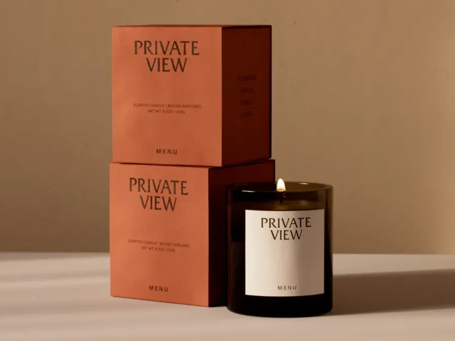 Audo Copenhagen Olfacte geurkaars Private View, 235 g< Geurkaarsen & Aroma Diffusers