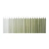 Ferm Living Ombre antieke kaarsen 24 stuks, Khaki< Kaarsen