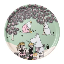 Moomin Arabia Omtanke Mumin dienblad, Ø35 cm< Decoratieve Accessoires|Decoratieve Dienbladen