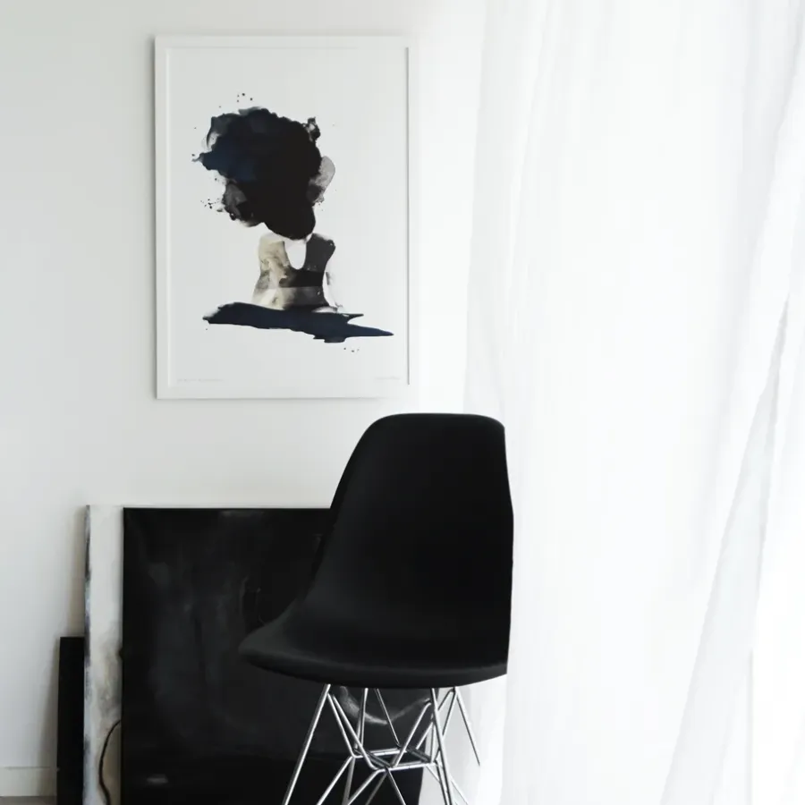Anna Bülow On her mind poster, 50 x 70 cm.< Posters