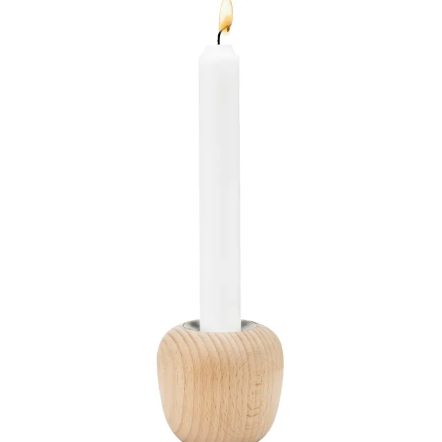 Stelton Ora kandelaar hout, Klein< Kandelaars