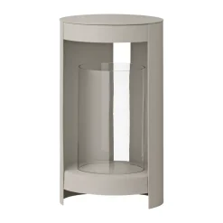 AYTM Ora lantaarn kaarsenhouder 28 cm, Taupe< Kaarsenhouders & Kaarsenborden