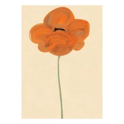 Paper Collective Orange Vallmo poster, 30x40 cm< Posters