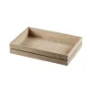 MOEBE Organise opbergdoos 17x25 cm, Wood< Opbergmanden