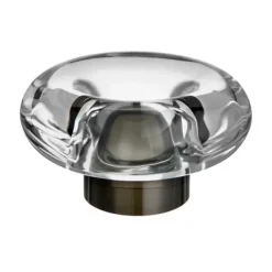 Kosta Boda Orion kaarsenhouder Ø11x6,3 cm, Grijs< Kaarsenhouders & Kaarsenborden