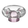 Kosta Boda Orion kaarsenhouder Ø11x6,3 cm, Roze< Kaarsenhouders & Kaarsenborden