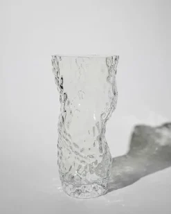 Hein Studio Ostrea Rock vaas glas 30 cm, Clear< Vazen