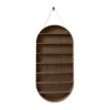 Ferm Living Oval Dorm rek, Smoked oak< Planken & Planksystemen