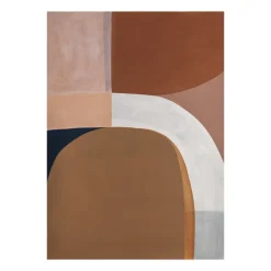 Paper Collective Painted Shapes 01 poster, 50x70 cm< Posters