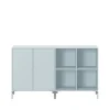 Montana Pair sideboard, flint 148, verchroomde poten< Ladekasten & Dressoirs
