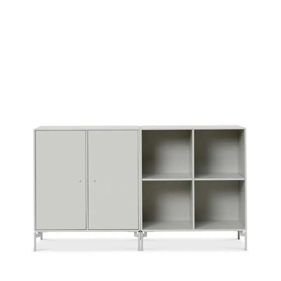 Montana Pair sideboard, nordic 09, verchroomde poten< Ladekasten & Dressoirs