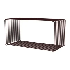 Montana Panton Wire Extended plank 70x34,8x34,8 cm, Black red< Planken & Planksystemen