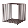Montana Panton Wire Single plank 34,8x34,8x34,8 cm, Black red< Planken & Planksystemen