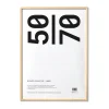Paper Collective lijst plexiglas-essenhout, 50x70 cm< Lijsten & Kaders