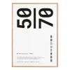 Paper Collective lijst plexiglas-eikenhout, 50x70 cm< Lijsten & Kaders