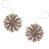Cooee Design Paper Flowers kersthanger, Sand< Kerstdecoraties