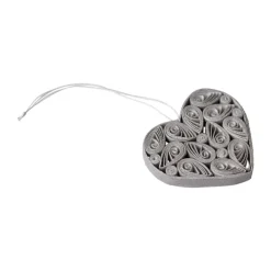 DBKD Papieren hart 8 cm, Mol< Kerstdecoraties
