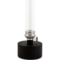 KLONG Patina olielamp - groot, zwart< Olie- & Petroleumlampen