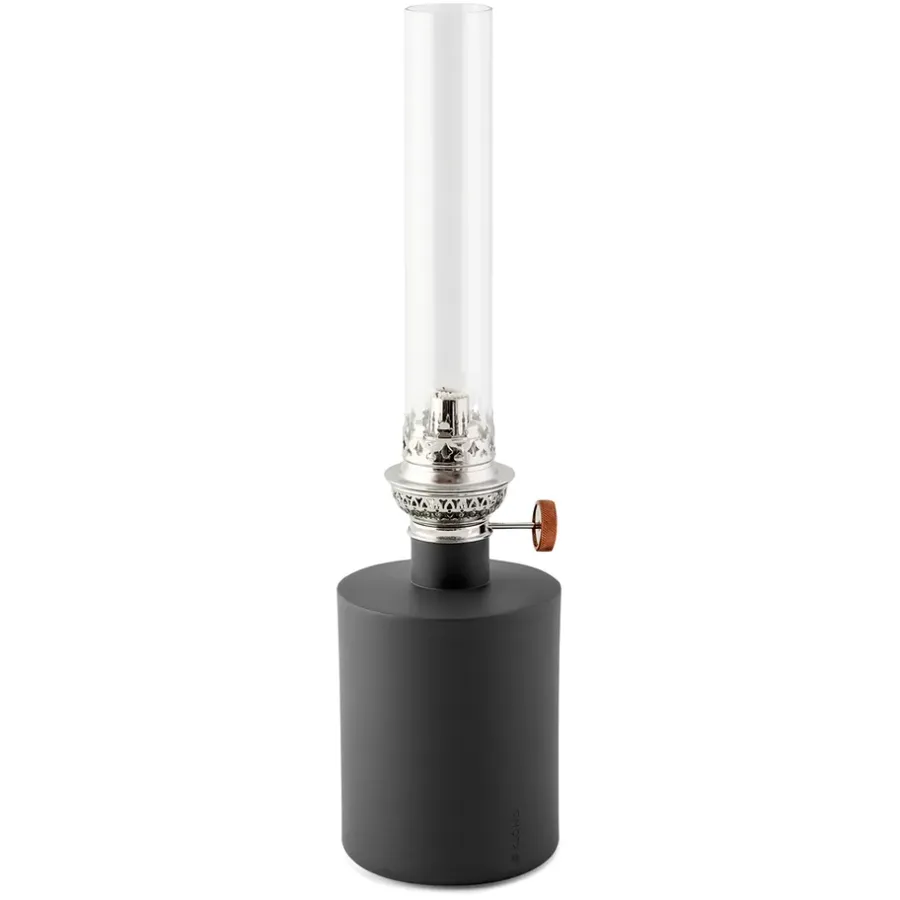 KLONG Patina olielamp - klein, grijs< Olie- & Petroleumlampen