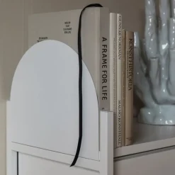TÔNN furniture Paus boekensteun 25x30 cm, White< Decoratieve Accessoires