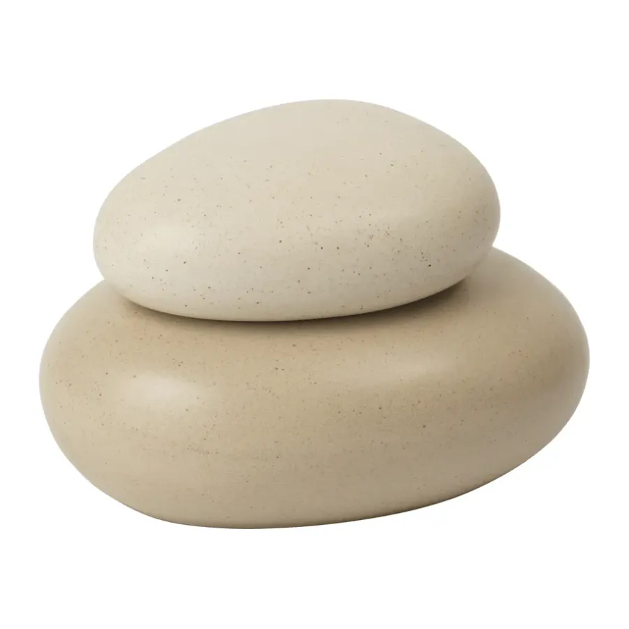Ferm Living Pebble doosje medium, Sand/Cream< Dozen & Boxen