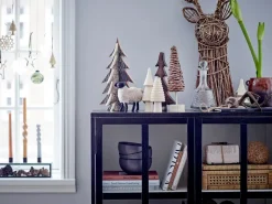 Bloomingville Pelo adventskaars 34 cm, Zwart-transparant< Adventskandelaars & -Kaarsen