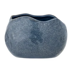 Bloomingville Pennie pot 16,5x11x13 cm, Blue< Bloempotten