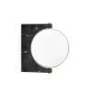 Audo Copenhagen Pepe Marble spiegel, marmer zwart, wandmontage< Ronde Spiegels|Wandspiegels