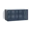 HAY Perforated Cabinet wandkast small, Steel blue< Kasten & Vitrines
