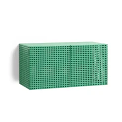 HAY Perforated Cabinet wandkast small, Soft jade< Kasten & Vitrines