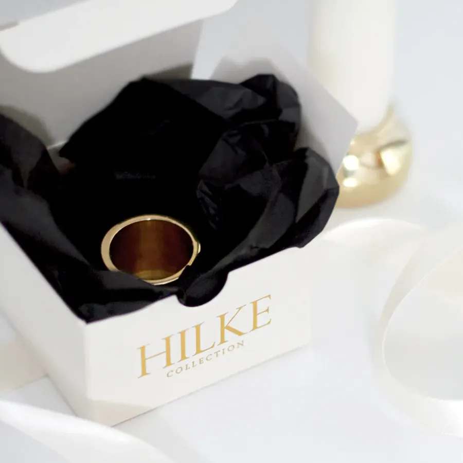 Hilke Collection Piccolo no.2 kandelaar, Massief messing< Kandelaars