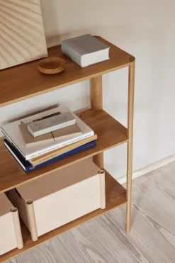 Form & Refine Pillar lock voor opbergbox M, Beukenhout< Dozen & Boxen