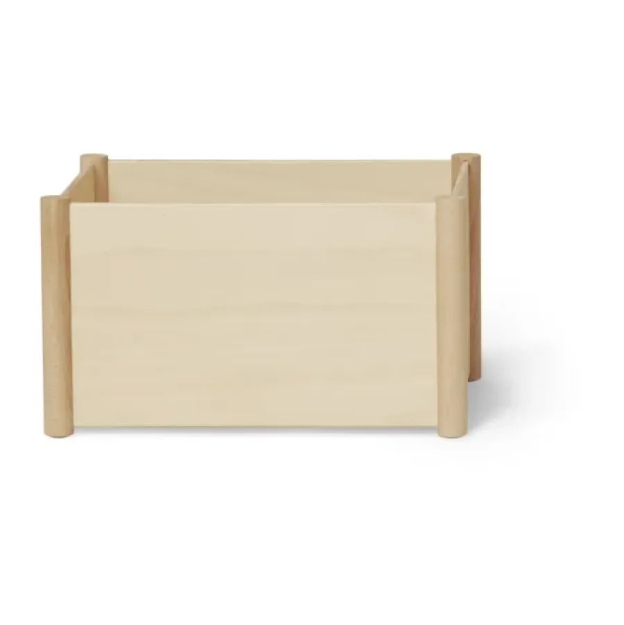 Form & Refine Pillar opbergbox M, Beukenhout< Dozen & Boxen