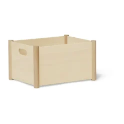Form & Refine Pillar opbergbox M, Beukenhout< Dozen & Boxen