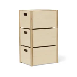 Form & Refine Pillar opbergbox M, Beukenhout< Dozen & Boxen