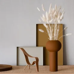 Cooee Design Pillar vaas 24 cm, Coconut< Vazen