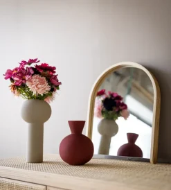 Cooee Design Pillar vaas 24 cm, Sand< Vazen