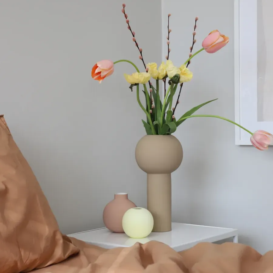 Cooee Design Pillar vaas 32 cm, Sand< Vazen