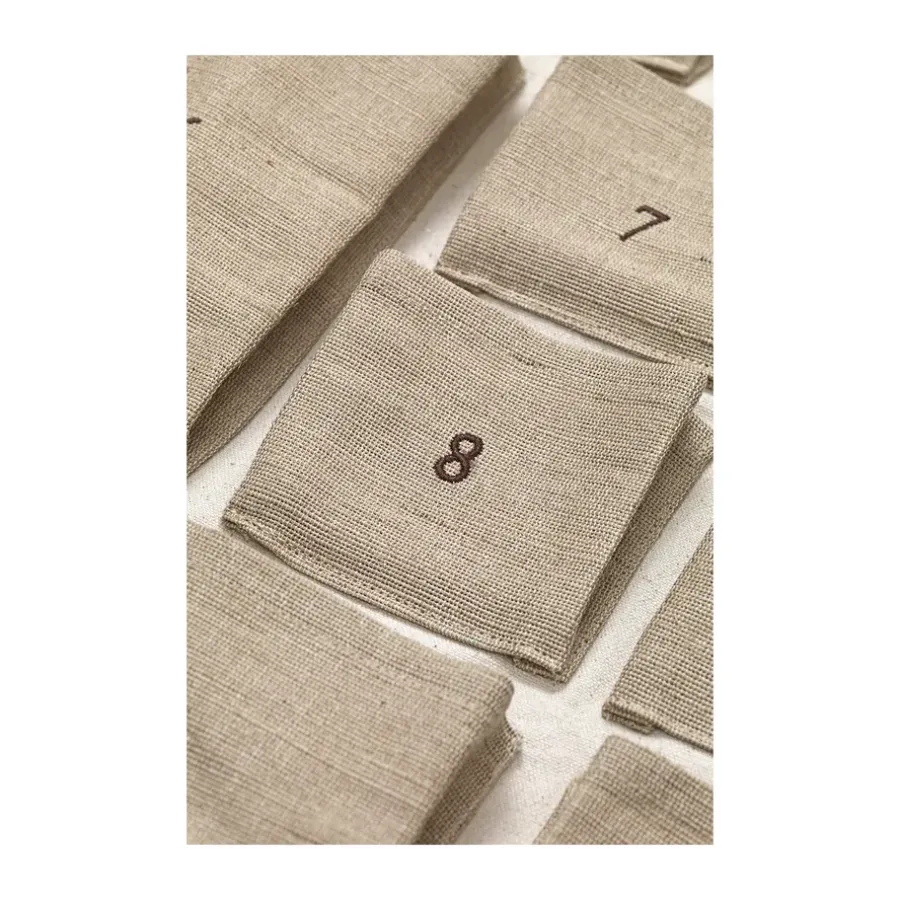Ferm Living Pine adventskalender, Maxi, 90x125 cm< Kerstdecoraties